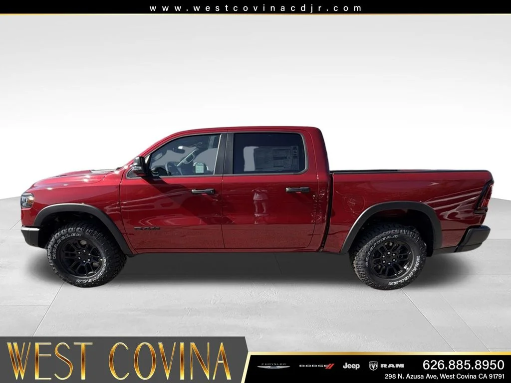 New 2026 Molten Red Pearl-Coat Exterior Paint RAM Rebel image 12