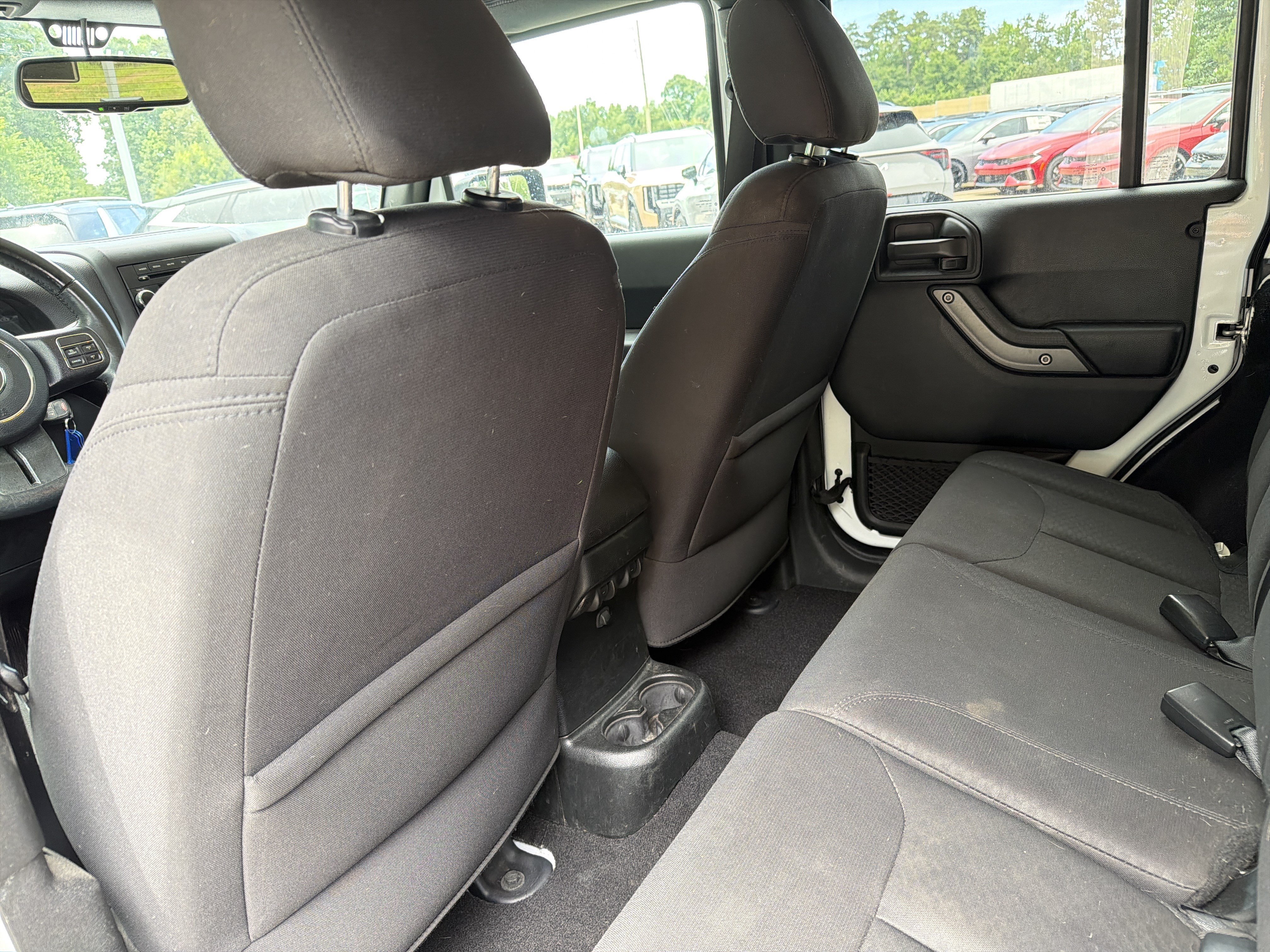 Used 2017 Bright White Clearcoat Jeep Sport image 13