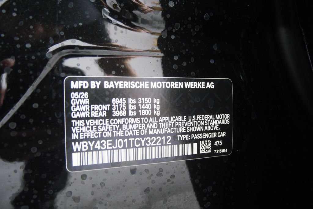 New 2026 Black Sapphire Metallic BMW eDrive50 image 25