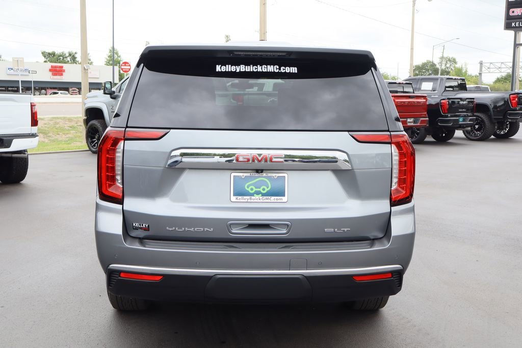 Used 2021 SATIN STEEL METALLIC GMC SLT image 8