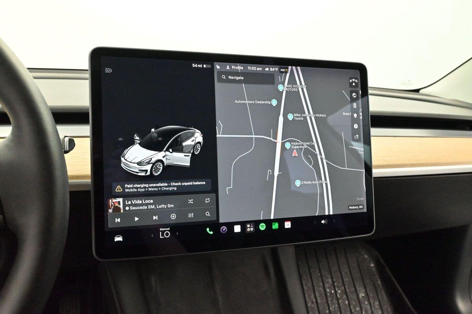 Used 2021 Pearl White Multi-coat Tesla Standard Range Plus image 18