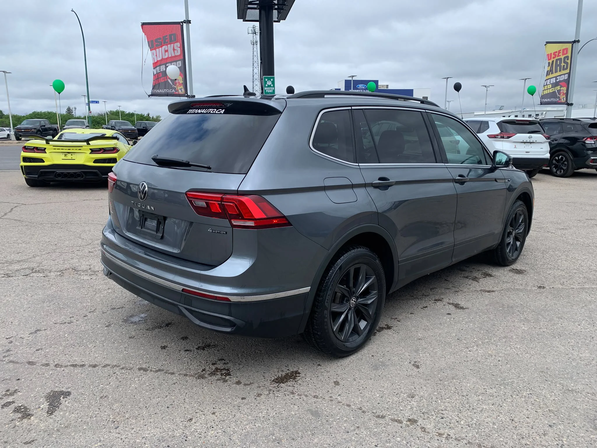 Certified Used 2024 Platinum Gray Metallic Volkswagen Comfortline 4Motion*AWD | Adaptive Cruise | Remote Start | Htd Leather | Htd Wheel | Lane Keeping image 12