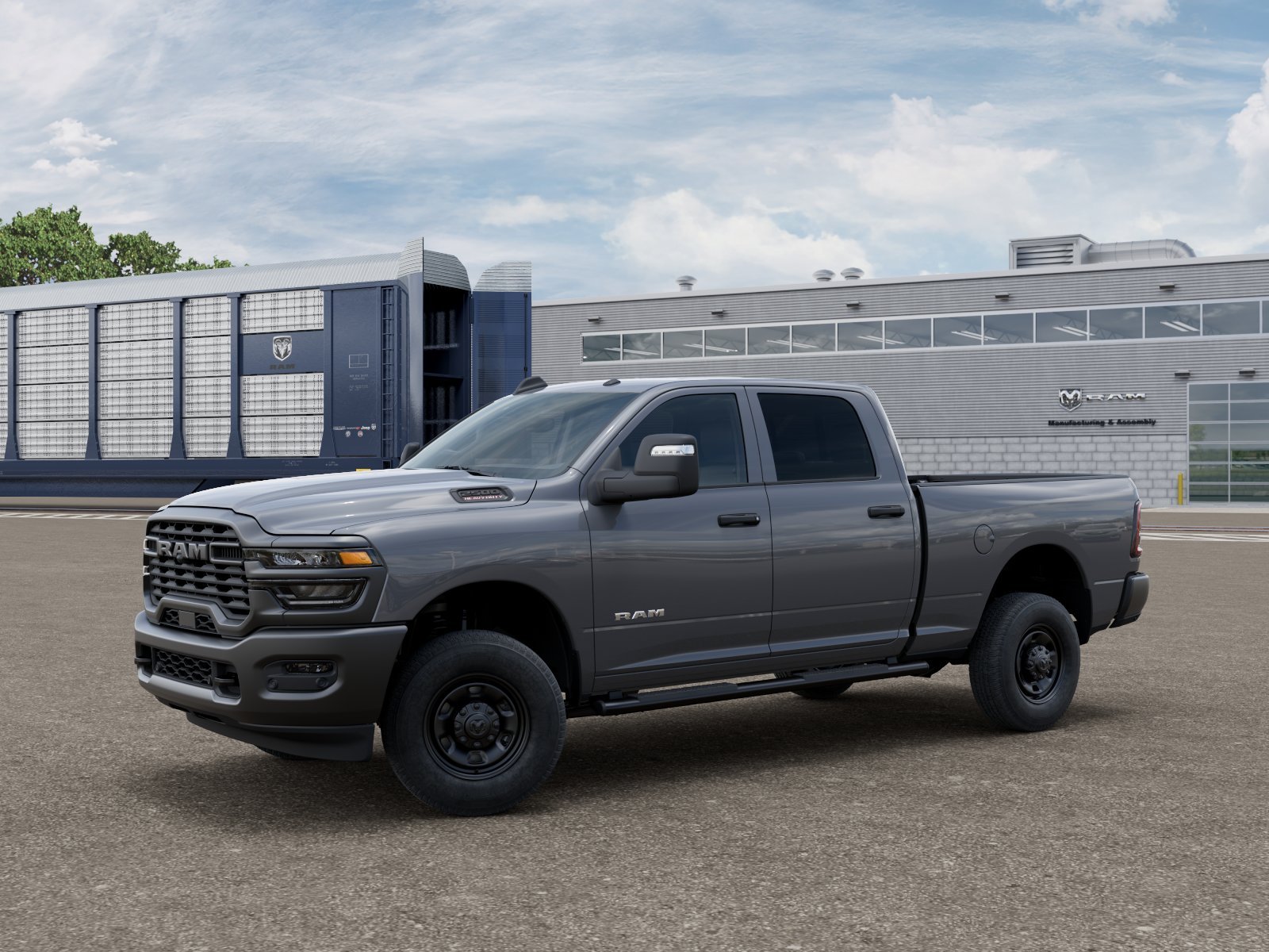 New 2026 Ceramic Gray Clear-Coat Exterior Paint RAM Warlock image 1