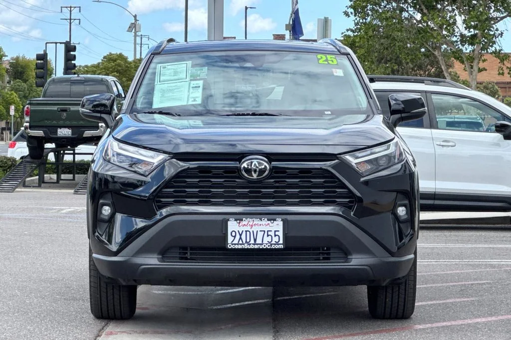 Used 2025 Black Toyota XLE Premium image 13