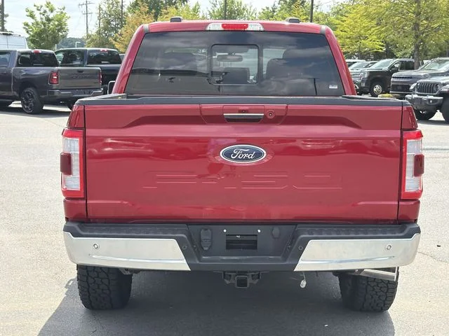 Used 2022 Red Ford Lariat image 4