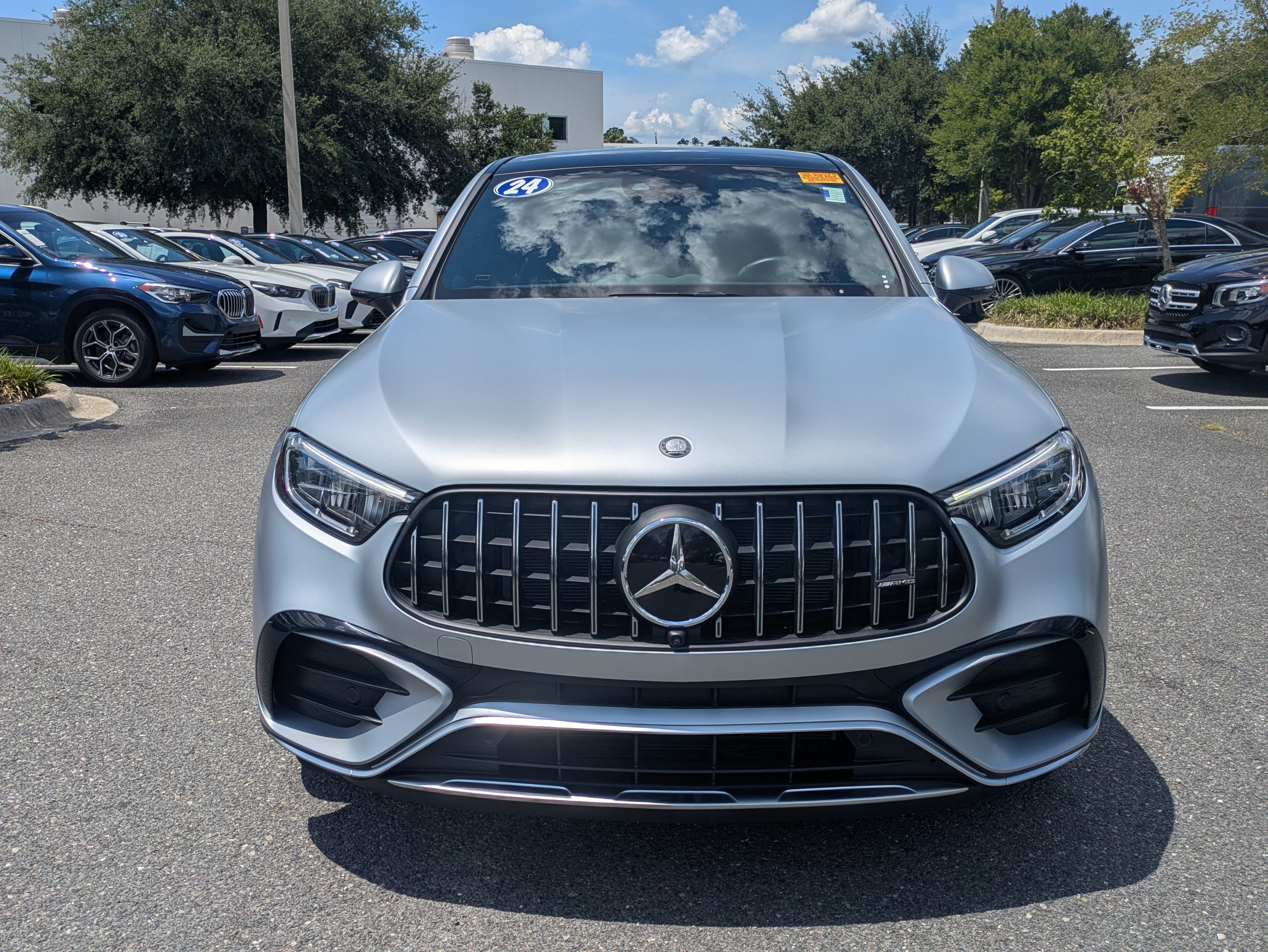 Certified Used 2024 MANUFAKTUR Cirrus Silver Magno Mercedes-Benz AMG® GLC 43 image 9