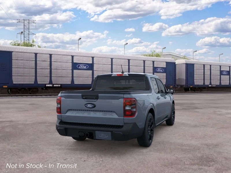 New 2026 Azure Gray Metallic Tri-Coat Ford Lariat® image 8