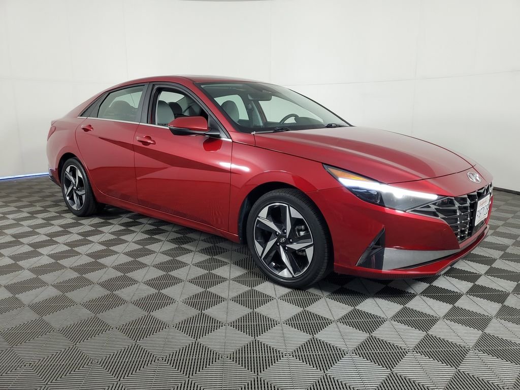 Certified Used 2023 Red Hyundai Limited image 2
