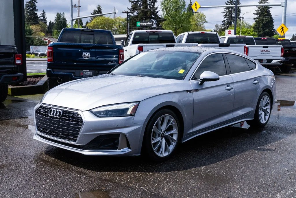 Used 2021 Silver Audi 40 Premium Plus image 3