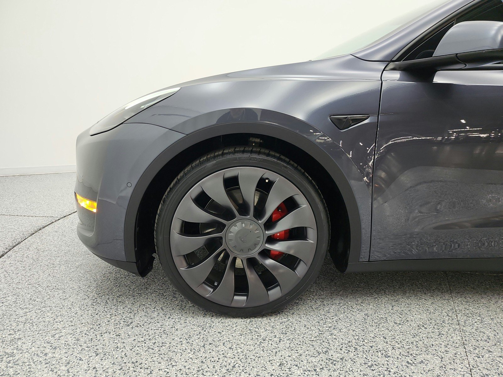 Used 2022 Midnight Silver Metallic Tesla Performance AWD image 30