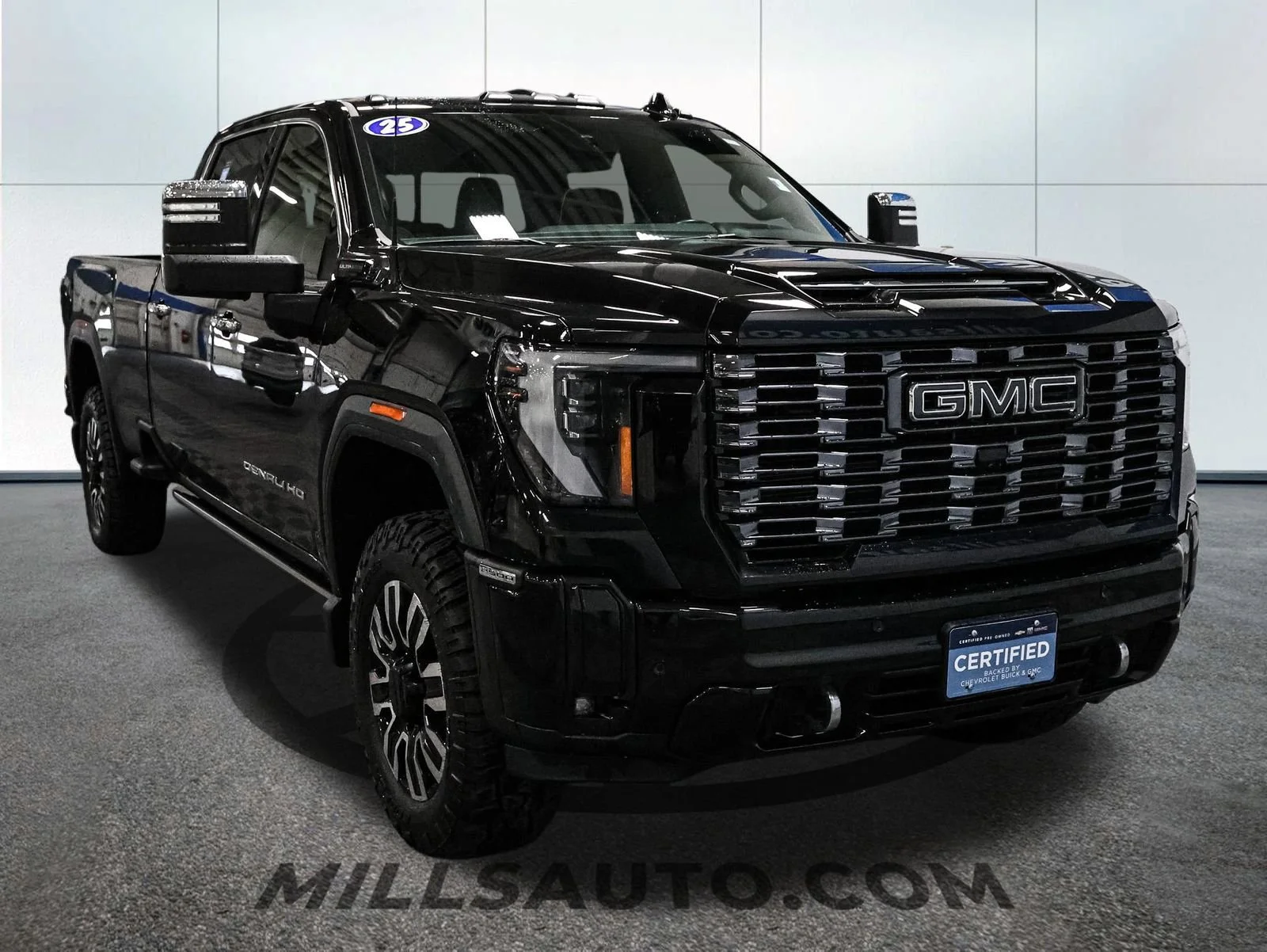 Certified Used 2025 Onyx Black GMC Denali Ultimate image 11