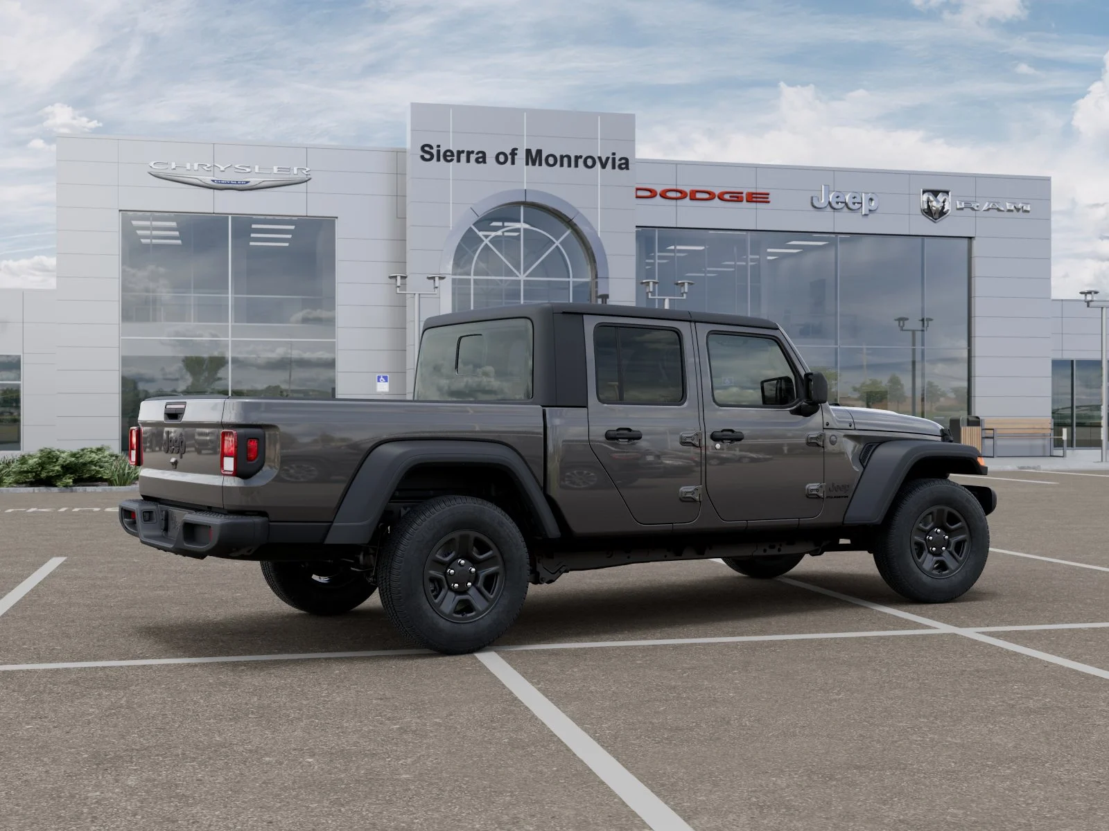 New 2026 Granite Crystal Metallic Clear-Coat Exterior Paint Jeep Sport image 30