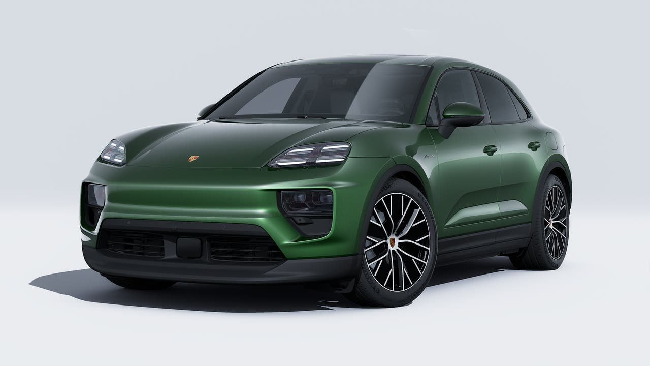 New 2026 Oak Green Metallic Neo Porsche Electric image 1