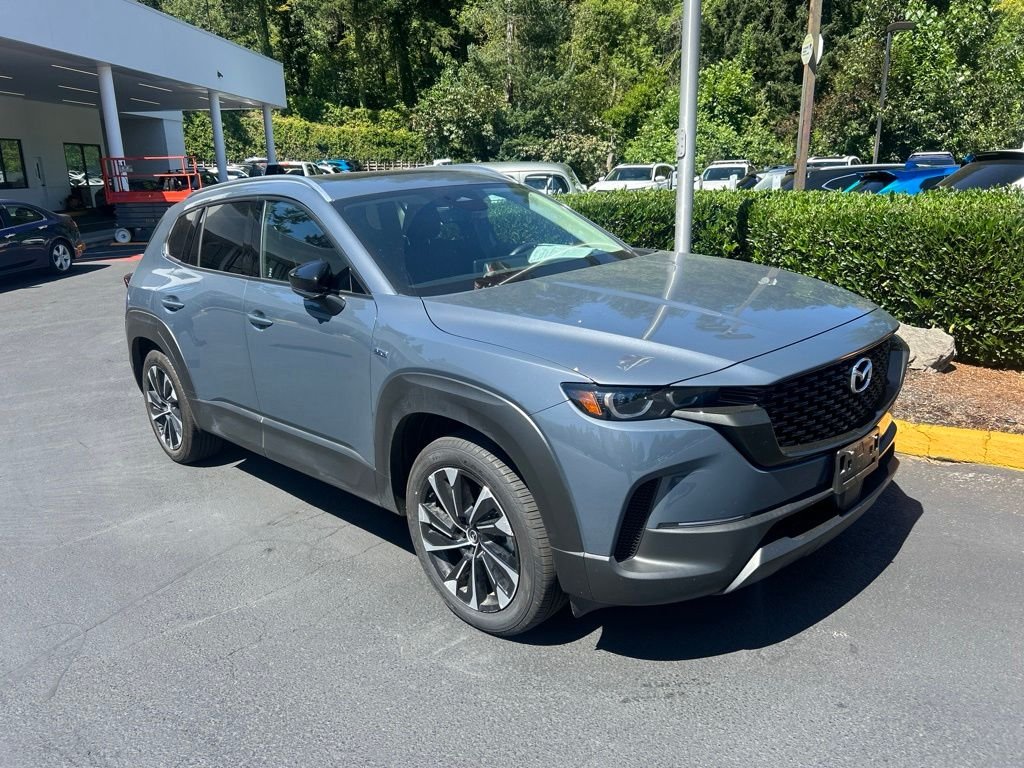 Used 2025 Polymetal Gray Metallic Mazda Premium Plus image 2