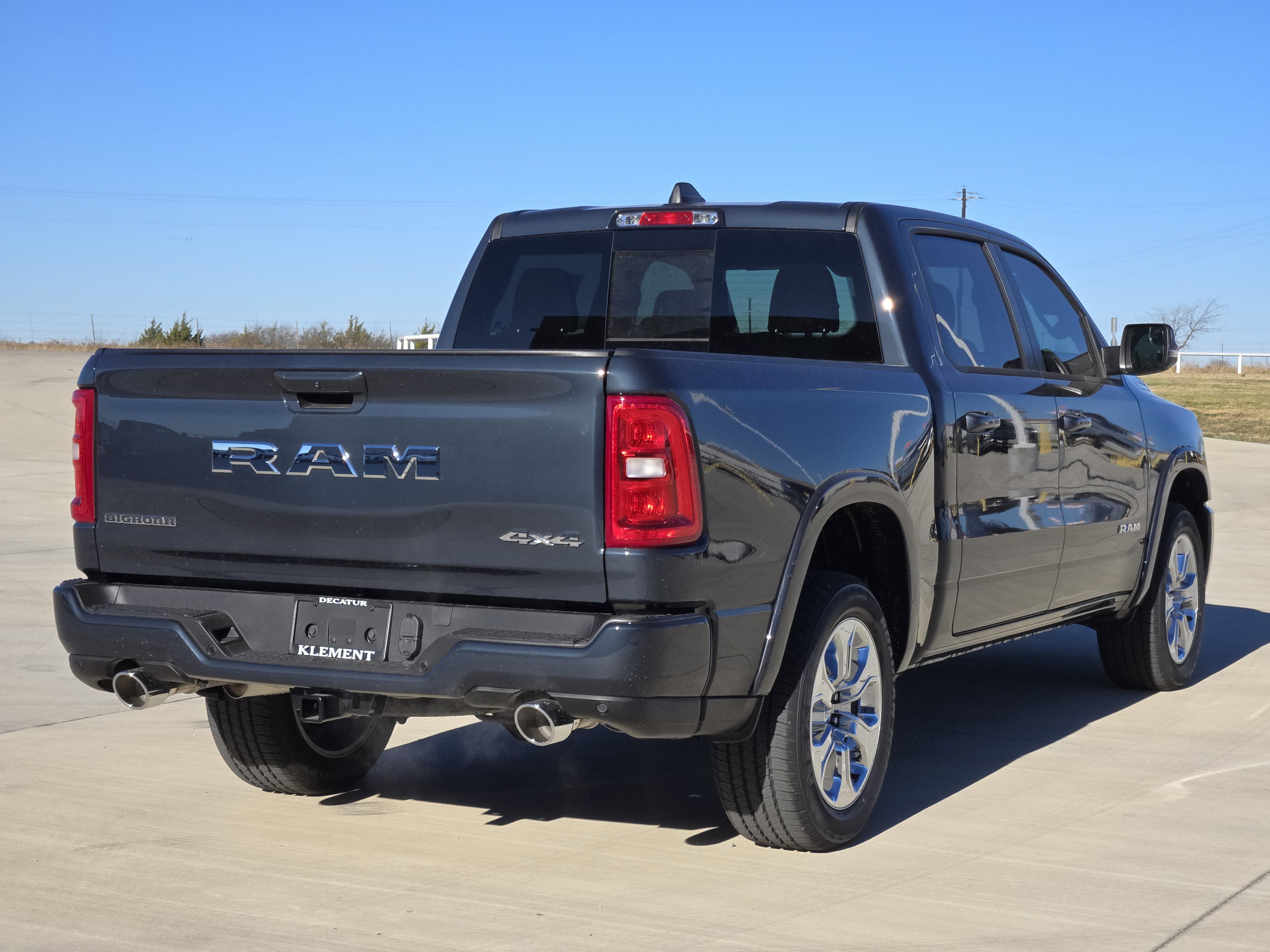 New 2026 Forged Blue Metallic Exterior Paint RAM Big Horn image 4