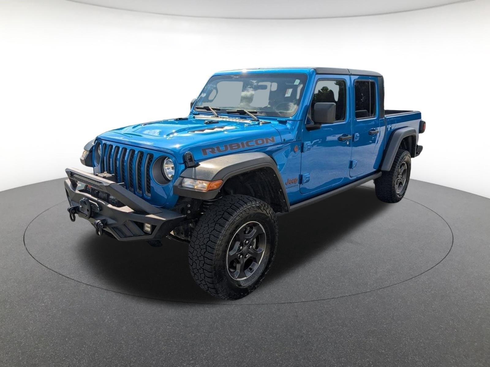 Used 2023 Hydro Blue Pearlcoat Jeep Rubicon image 9