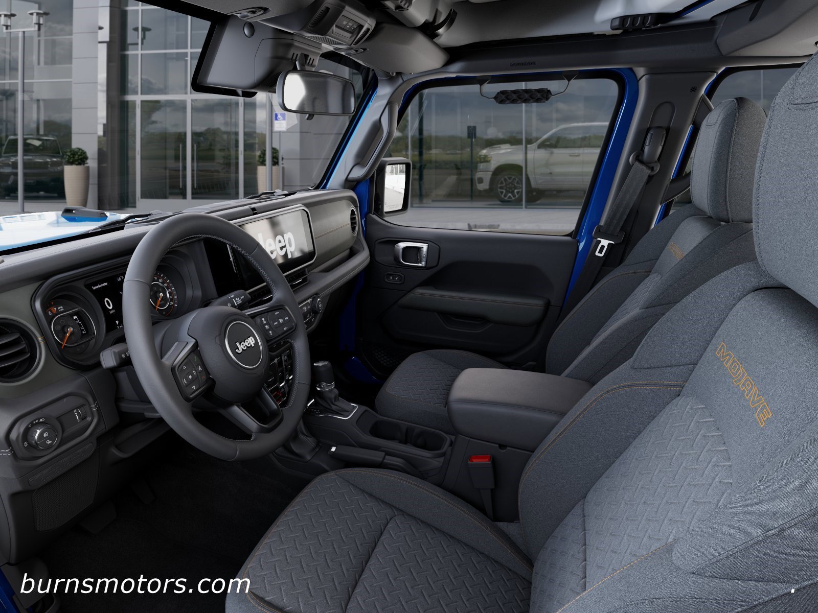 New 2026 Hydro Blue Pearl-Coat Exterior Paint Jeep Mojave image 22