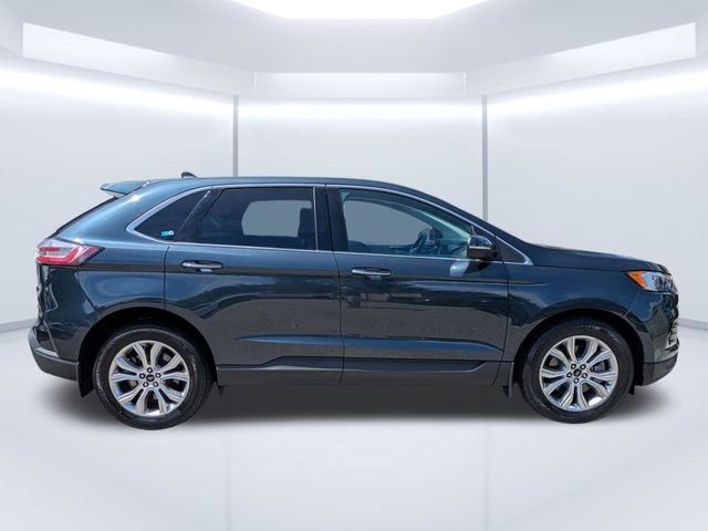 Used 2024 Blue Ford Titanium image 3