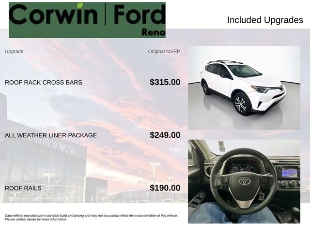 Certified Used 2018 Super White Toyota LE image 3