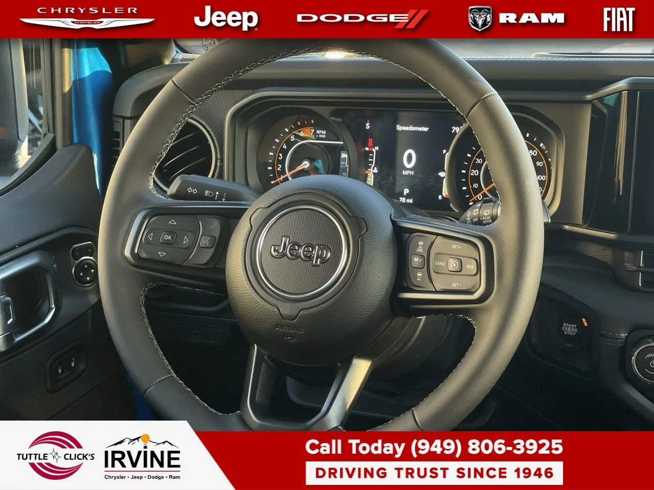 New 2026 Hydro Blue Pearl-Coat Exterior Paint Jeep Rubicon X image 21