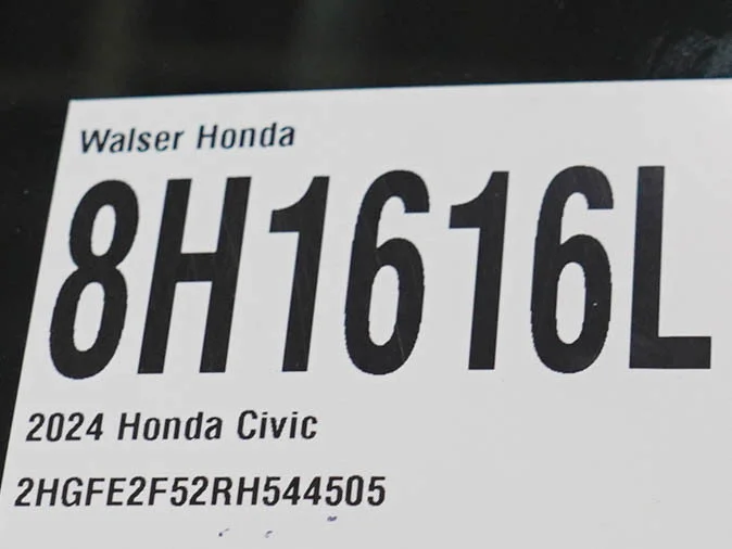 Used 2024 Graphite Honda 4dr Car Sport FWD Variable image 27