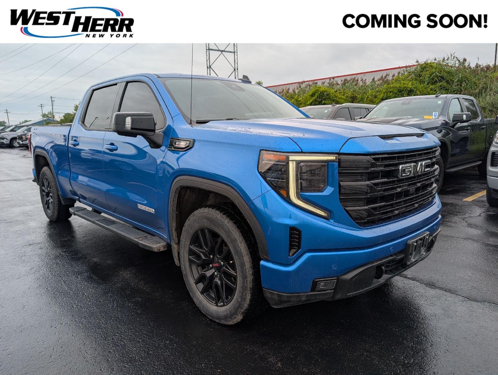 Used 2024 Dynamic Blue Metallic GMC Elevation image 1
