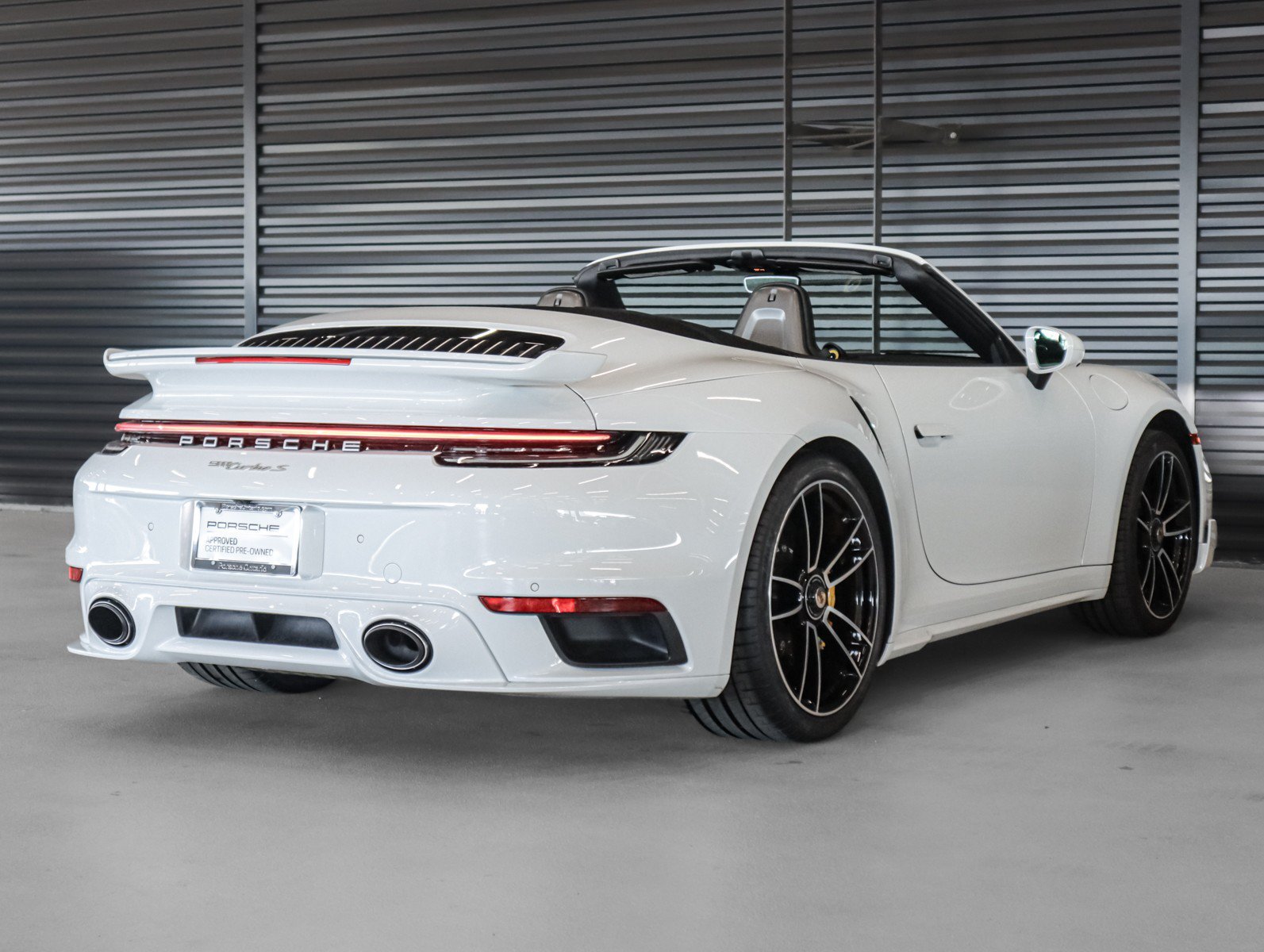 Used 2023 Carrara White Metallic Porsche Turbo S image 10