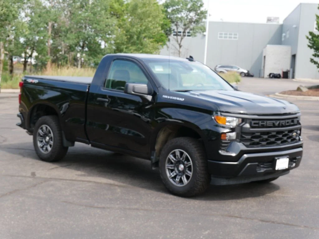 Used 2025 Chevrolet Silverado 1500 Work Truck with VIN 3GCNKAEKXSG150552 for sale in Minneapolis, Minnesota