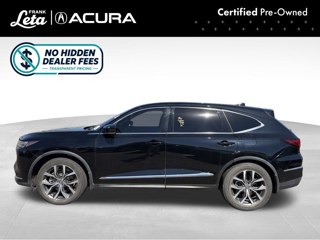 Certified Used 2022 Majestic Black Pearl Acura  image 3