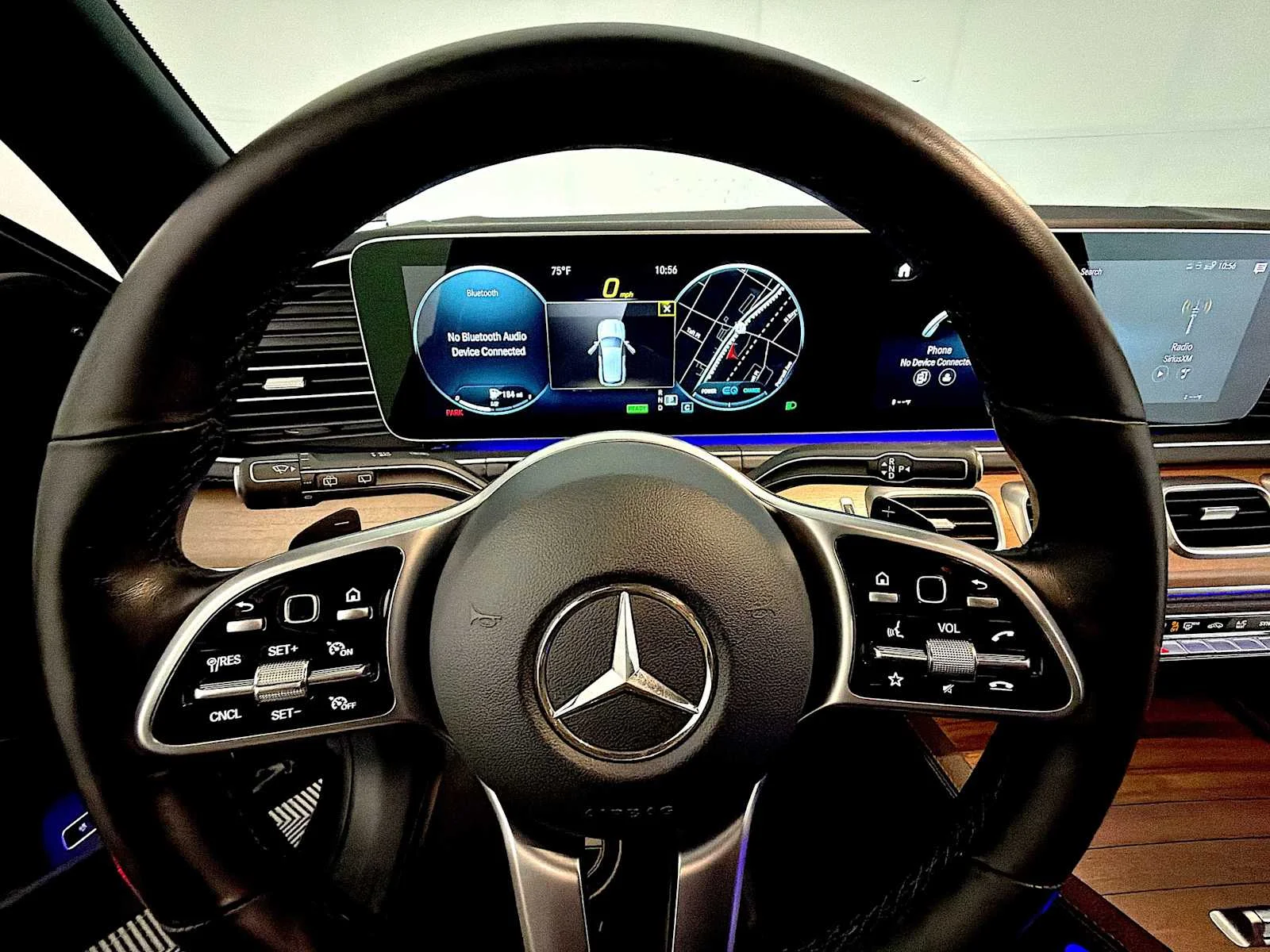 Used 2022 Lunar Blue Metallic Mercedes-Benz GLE 450 image 13