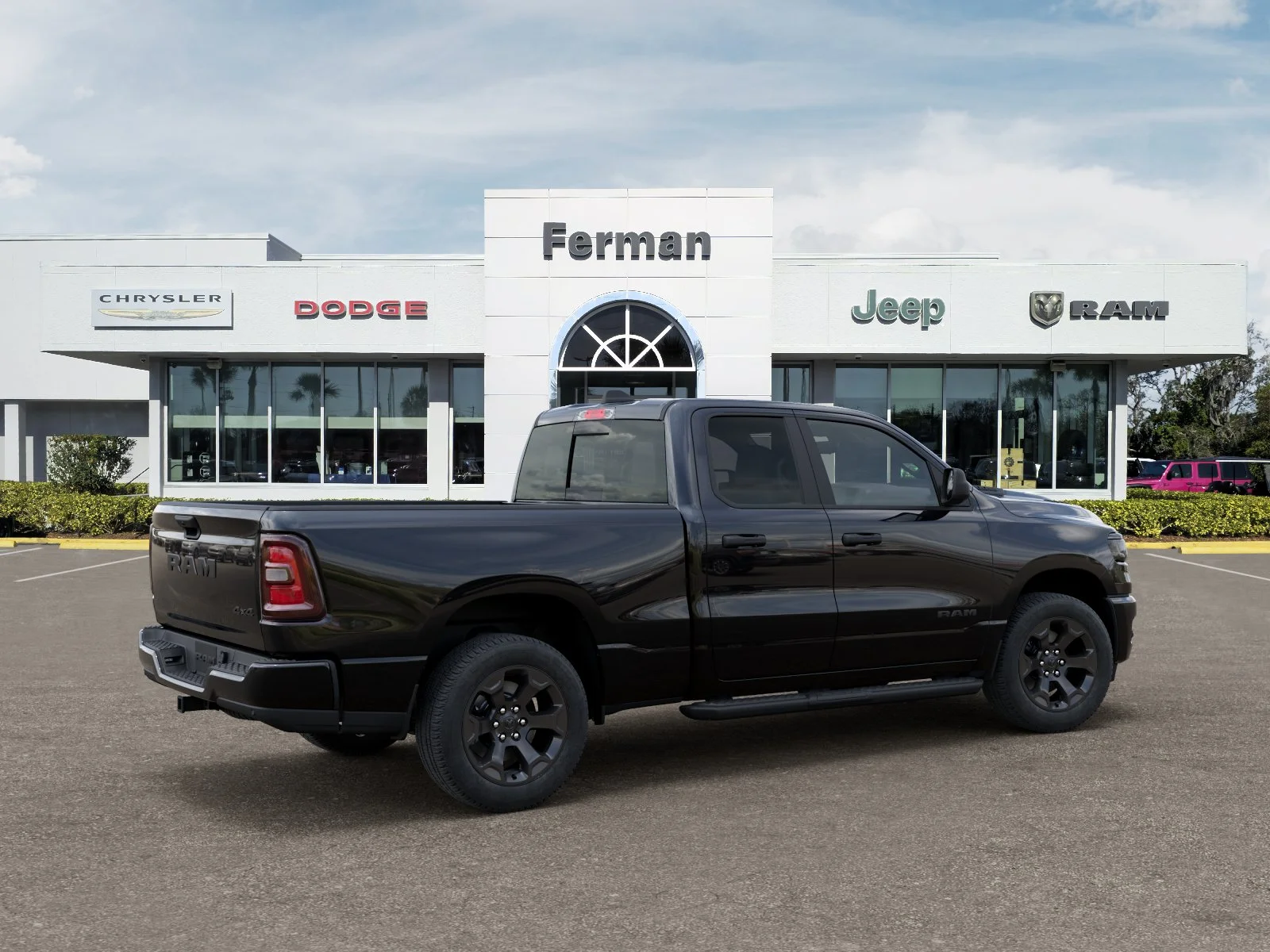 New 2026 Diamond Black Crystal Pearl-Coat Exterior Paint RAM Express image 5