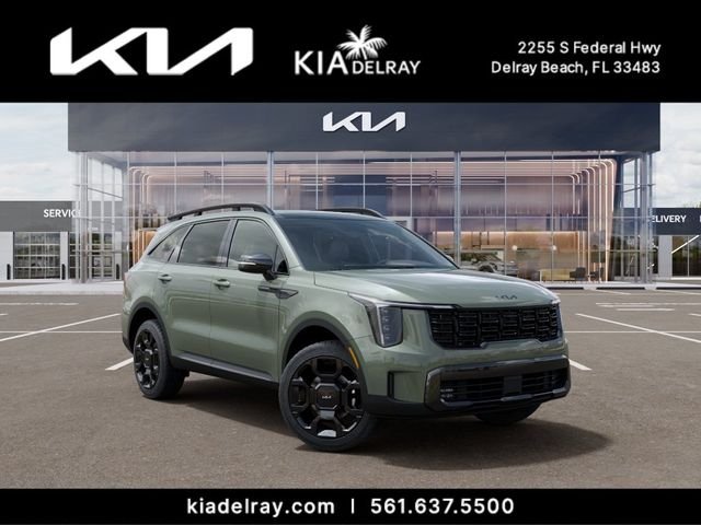 New 2026 Jungle Green Kia X-Line EX AWD image 8