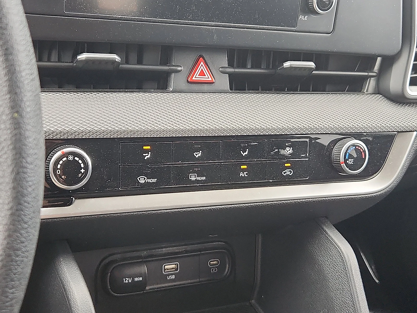 Used 2024 Snow White Pearl Kia LX image 15