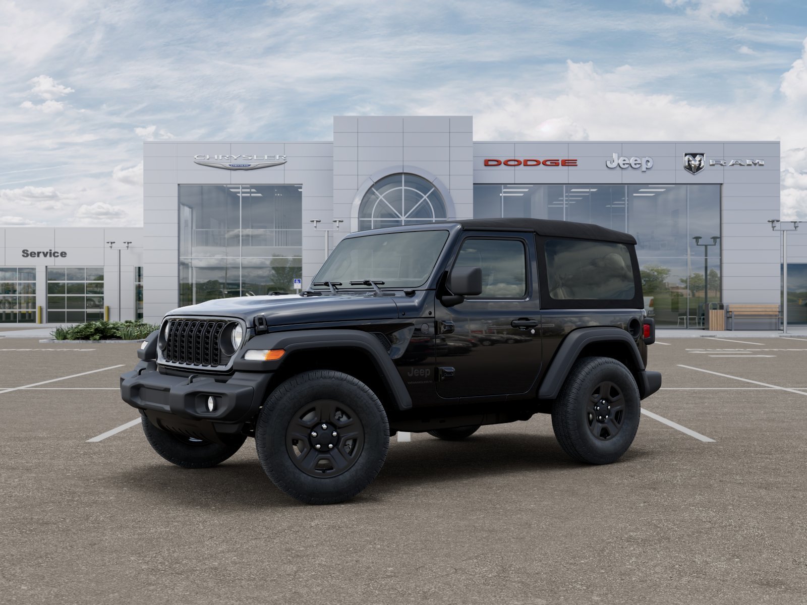 New 2026 Black Clear-Coat Exterior Paint Jeep Sport image 14