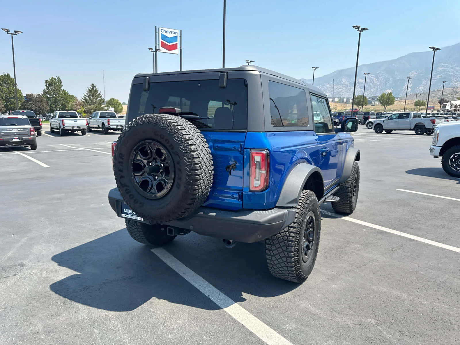 Used 2021 Lightning Blue Metallic Ford First Edition image 8