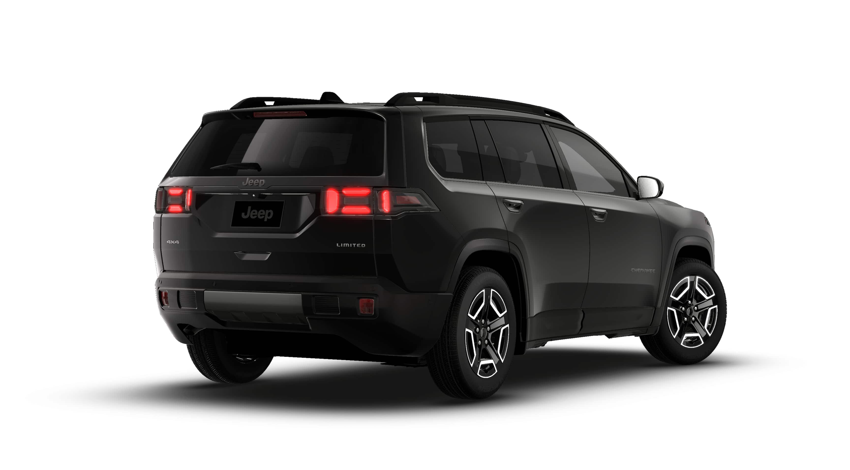 New 2026 Diamond Black Crystal Pearl-Coat Exterior Paint Jeep Limited image 14