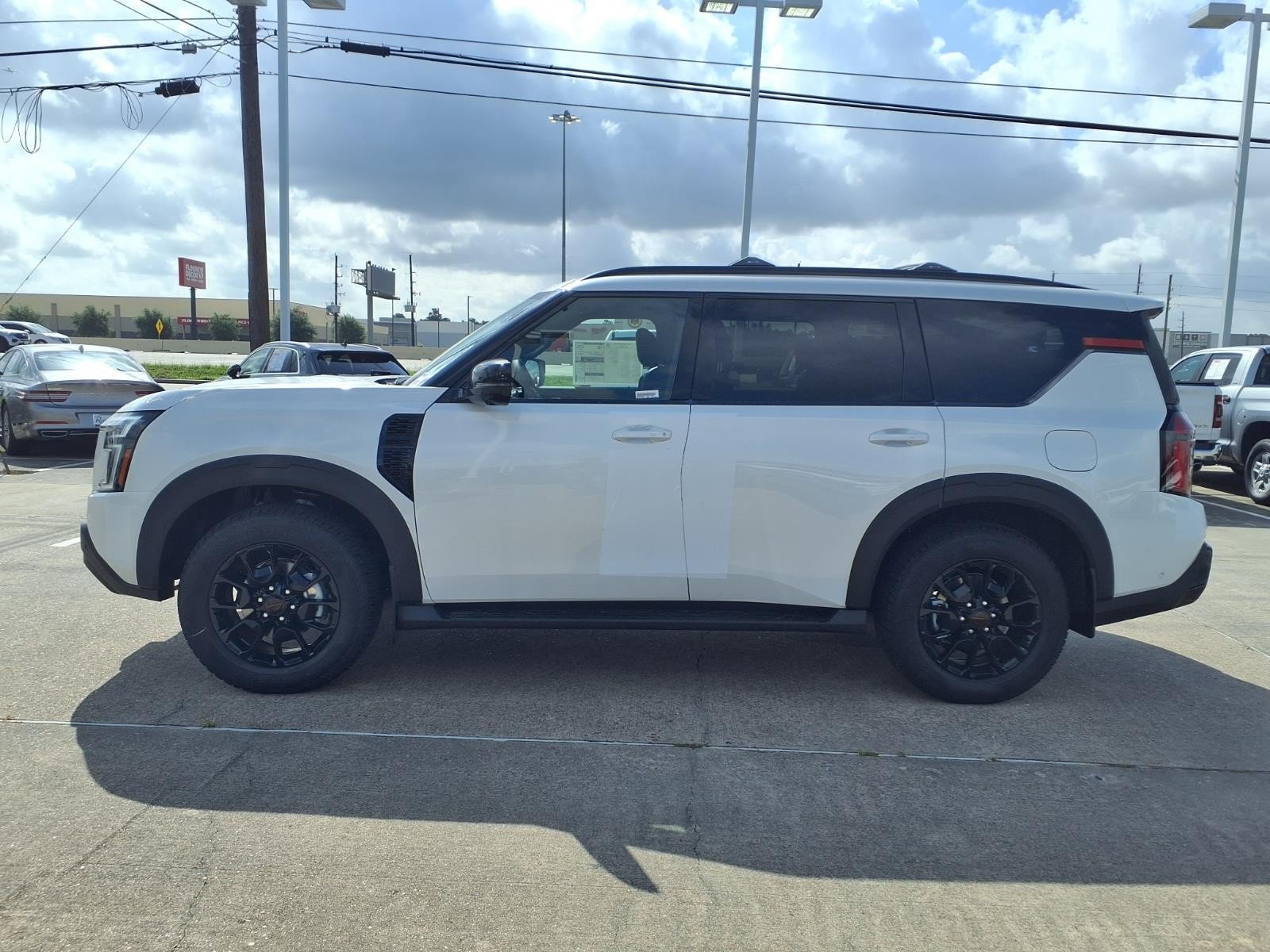 2026 Nissan Armada PRO-4X® White at Robbins Nissan