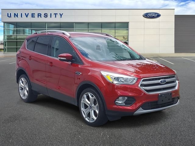 Used 2017 Red Ford Titanium image 1