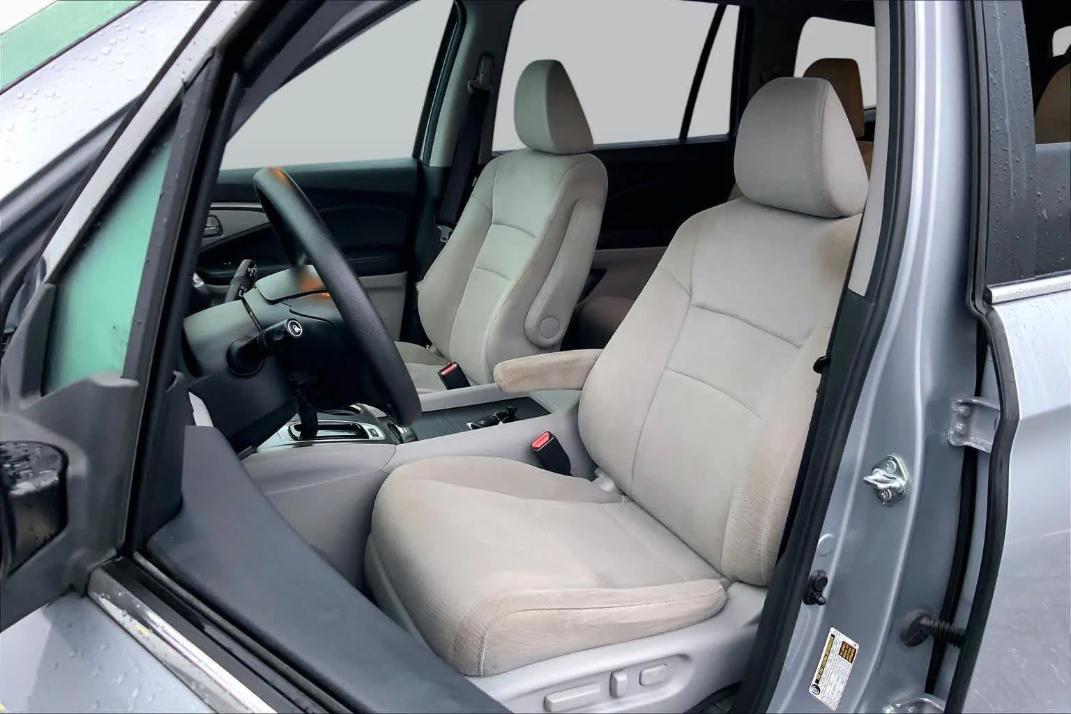 Used 2017 Lunar Silver Metallic Honda EX image 8