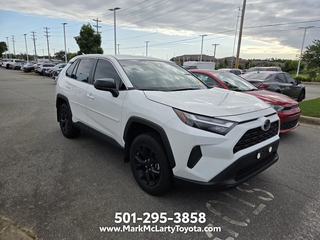 Used 2024 White Toyota LE image 3