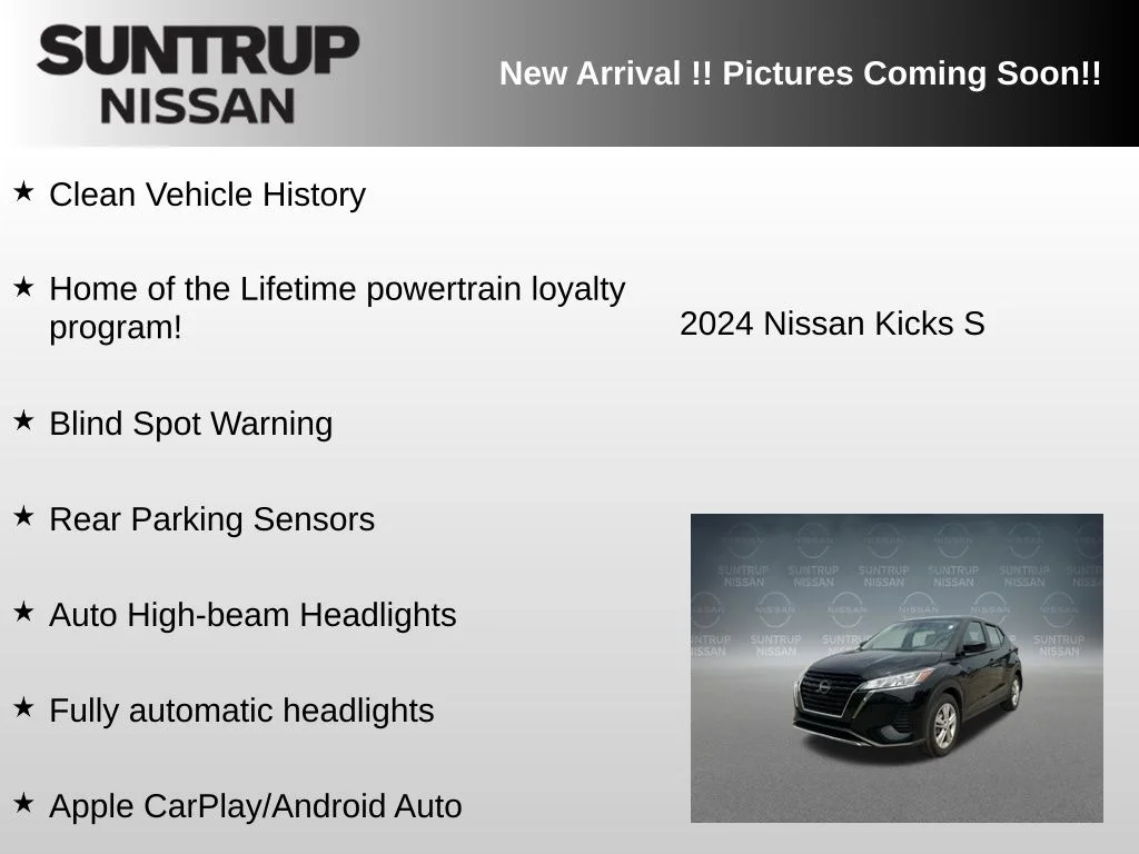 Used 2024 Black Nissan S image 6