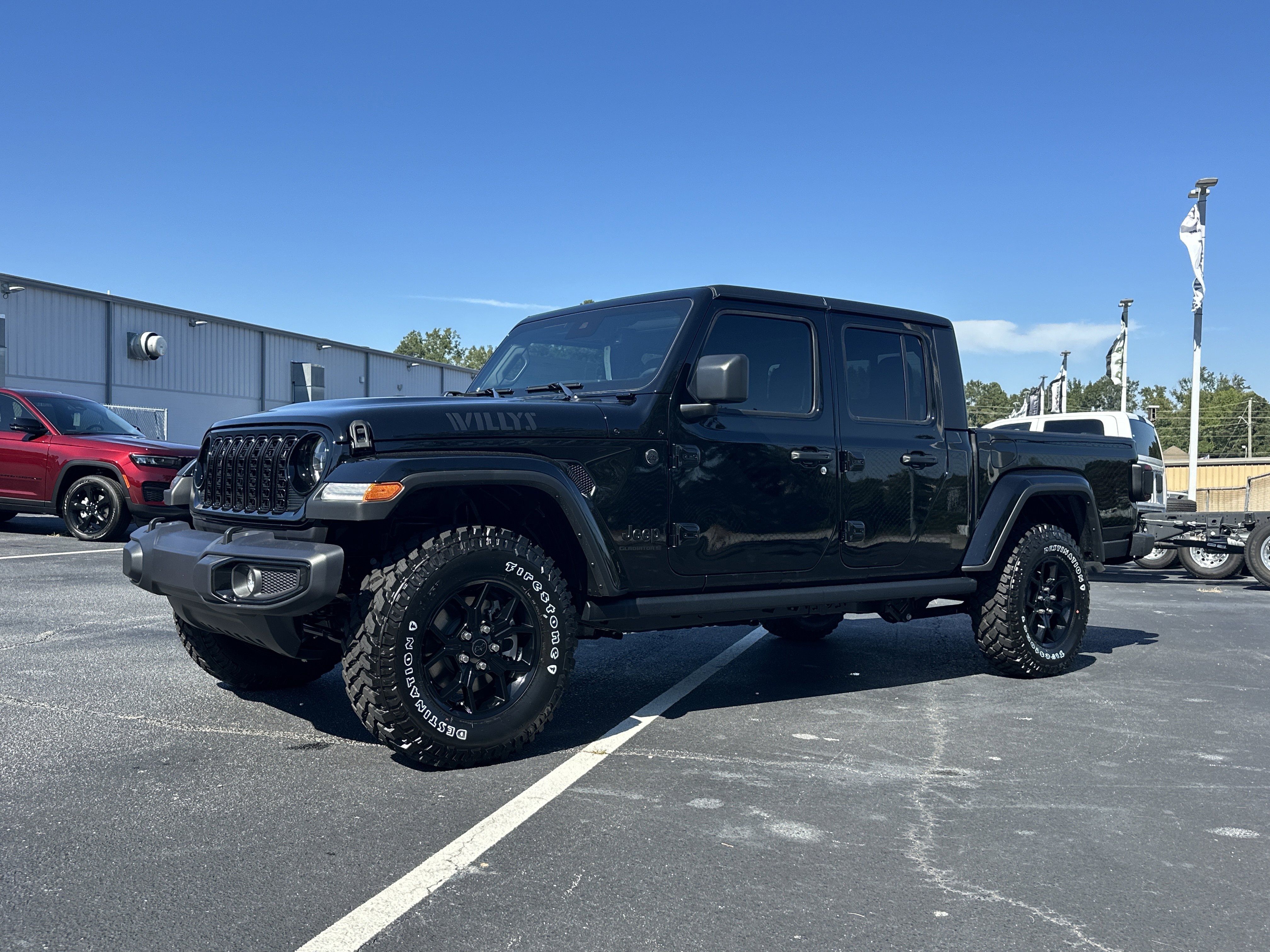 New 2025 Black Clear-Coat Exterior Paint Jeep Willys image 4