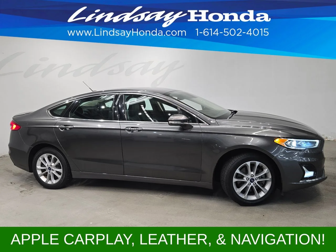 Used 2020 Magnetic Metallic Ford Titanium image 3