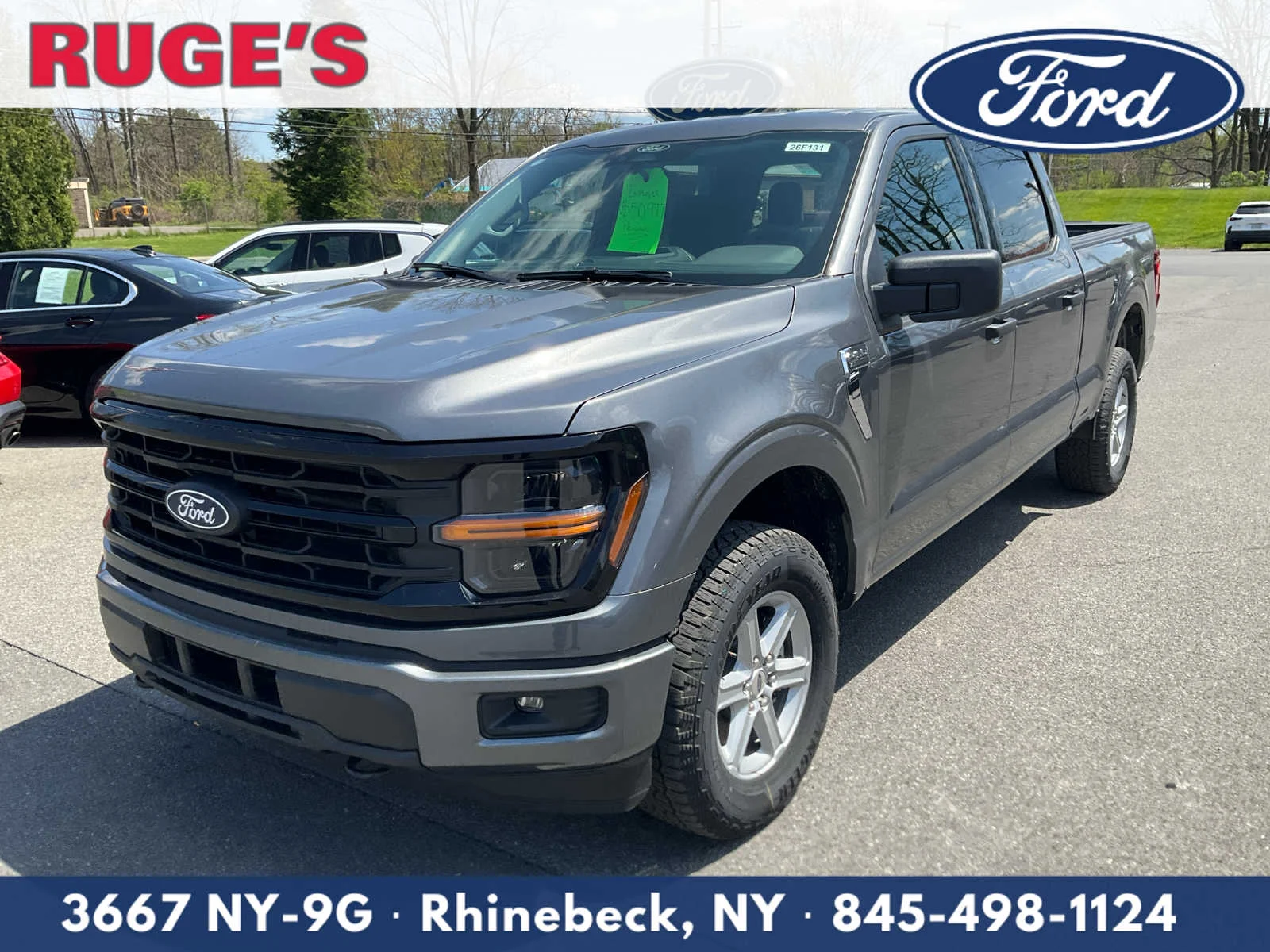 New 2026 Carbonized Gray Metallic Ford XLT image 7