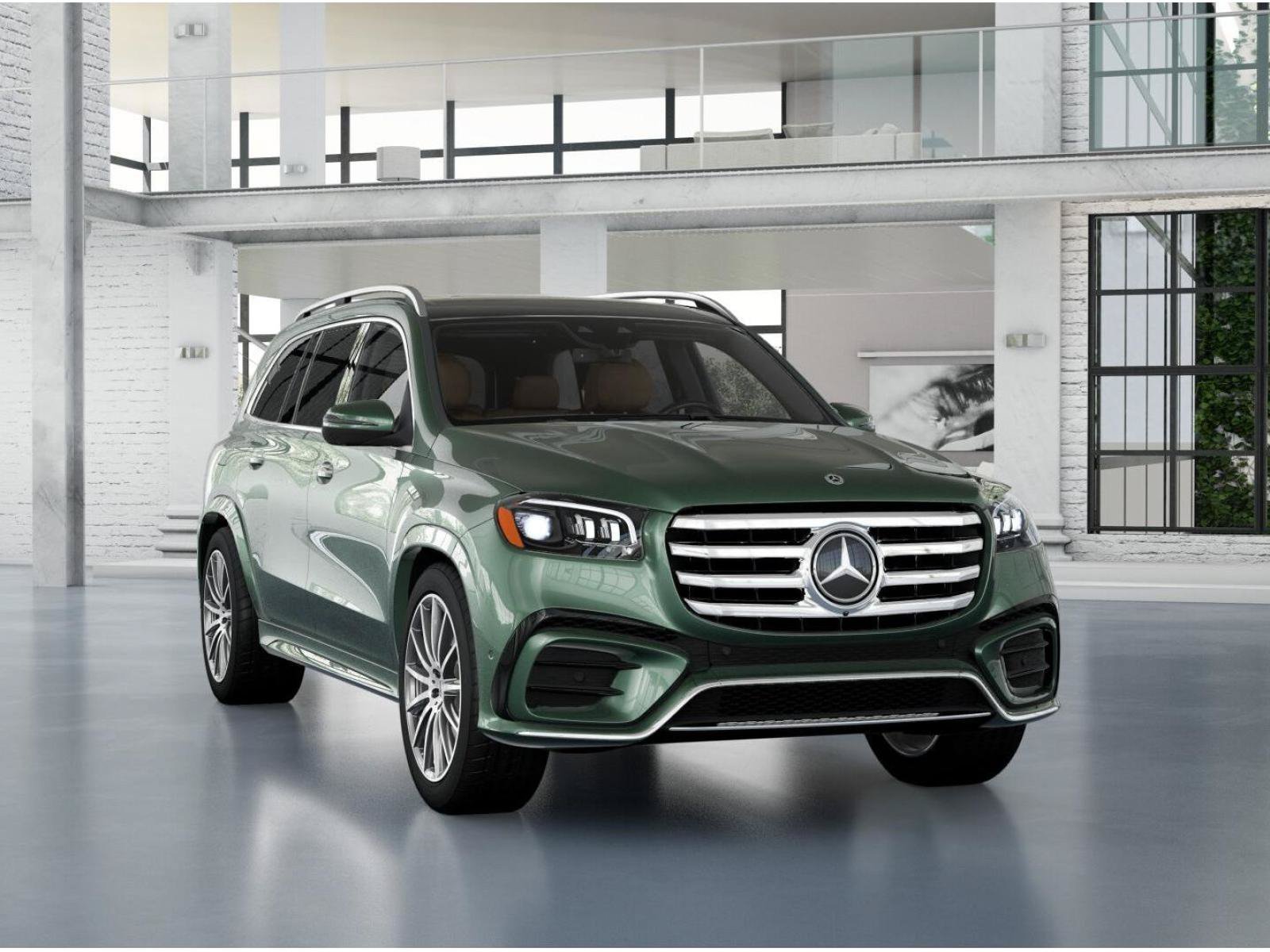 New 2026 MANUFAKTUR Ireland Mid Green Metallic Mercedes-Benz GLS 450 image 9