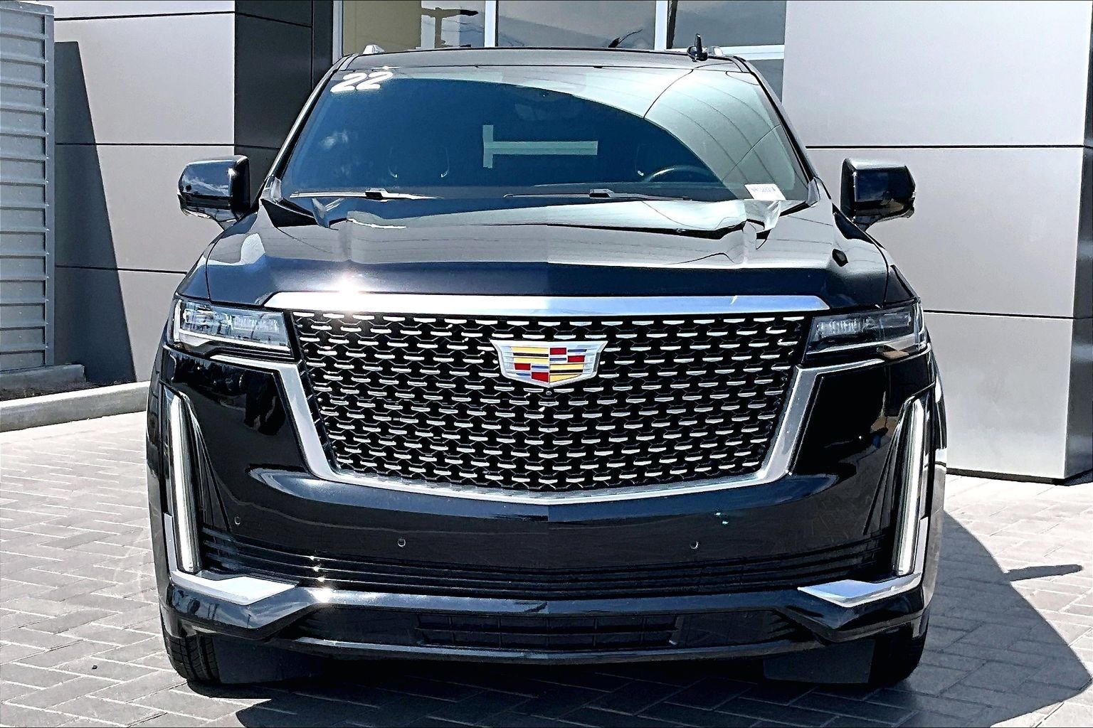 Used 2022 Black Cadillac Premium Luxury image 2