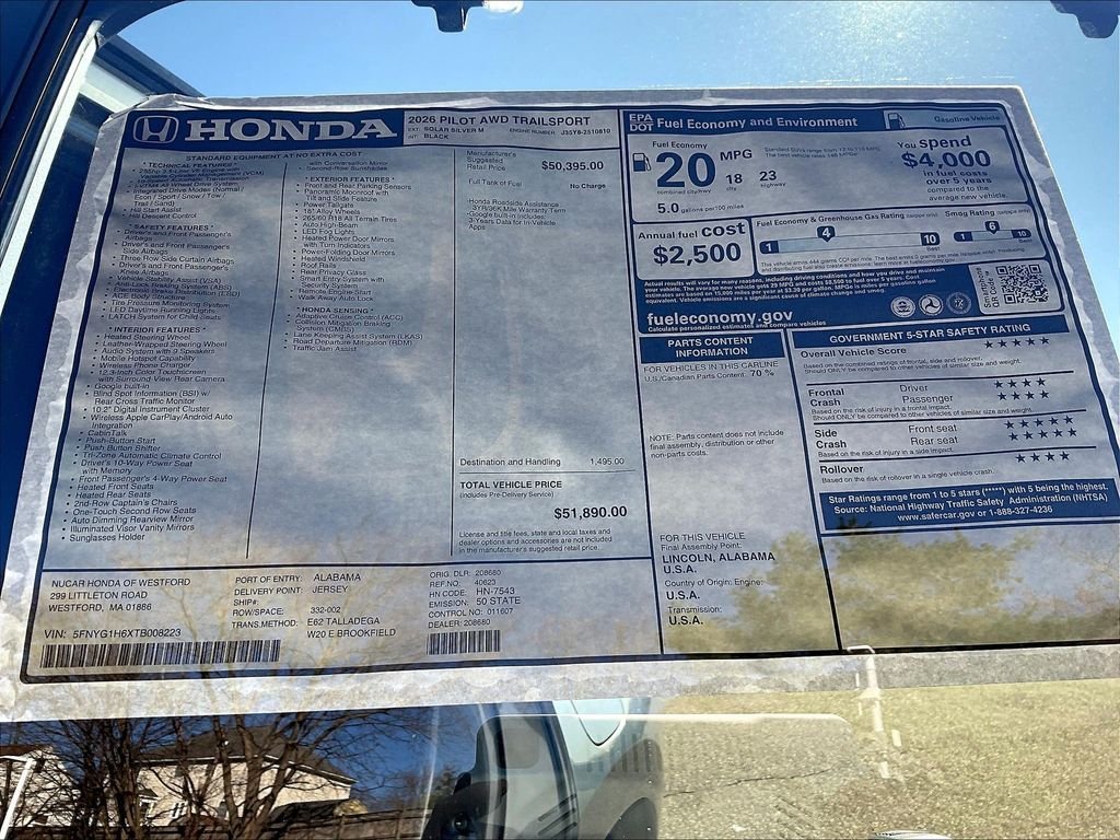 2026 Honda Pilot — photo 18