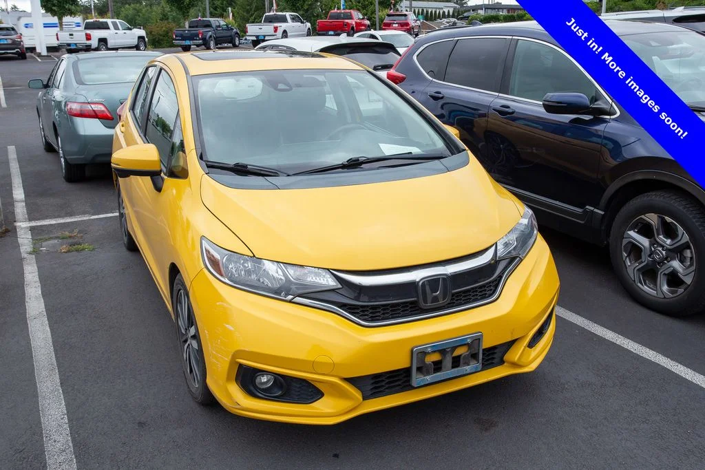Certified Used 2018 Helios Yellow Pearl Honda EX-L image 1