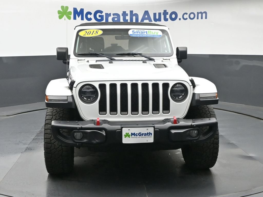 Used 2018 White Jeep Unlimited Rubicon image 5