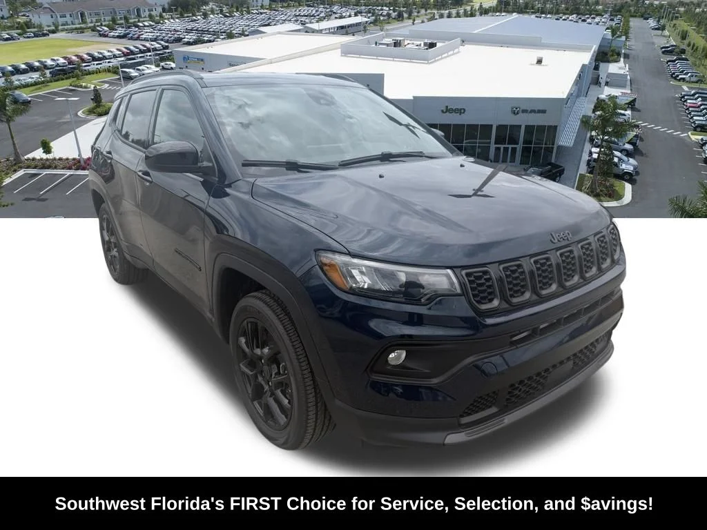 New 2026 Fathom Blue Pearl-Coat Exterior Paint Jeep Altitude image 2
